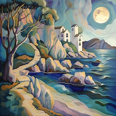 Modern Art Landscape Canvas